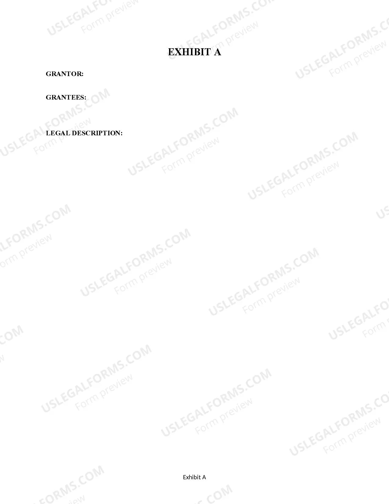 Preview Quitclaim Deed from two Individuals to an individual.