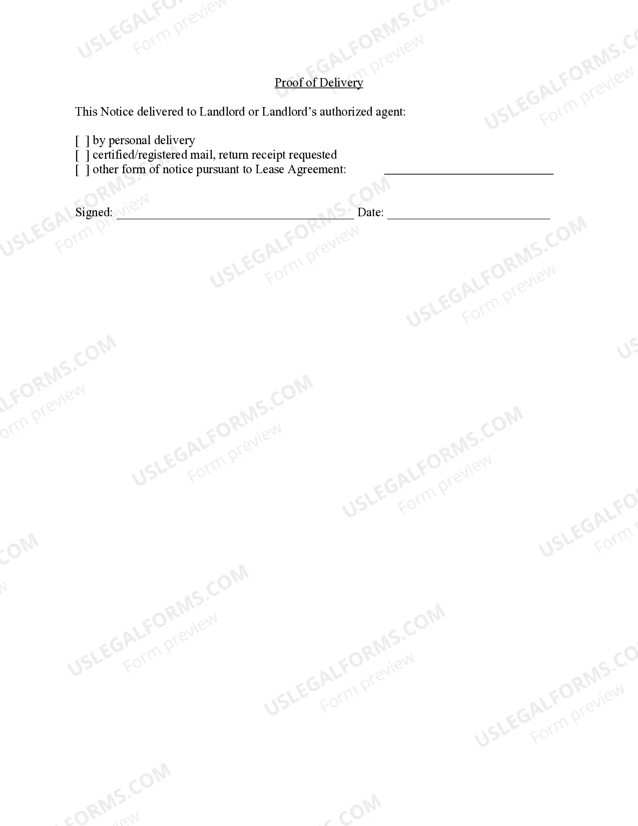 Preview Letter from Tenant to Landlord responding to Notice to Terminate for Noncompliance - Noncompliant condition caused by Landlord's own deliberate or negligent act