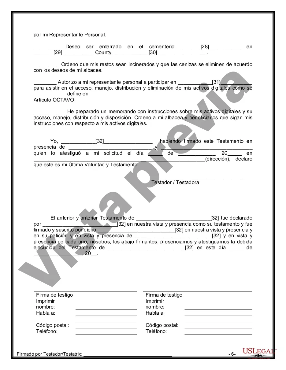 Preview Testamentos mutuos que contienen última voluntad y testamentos para personas solteras que viven juntas sin hijos