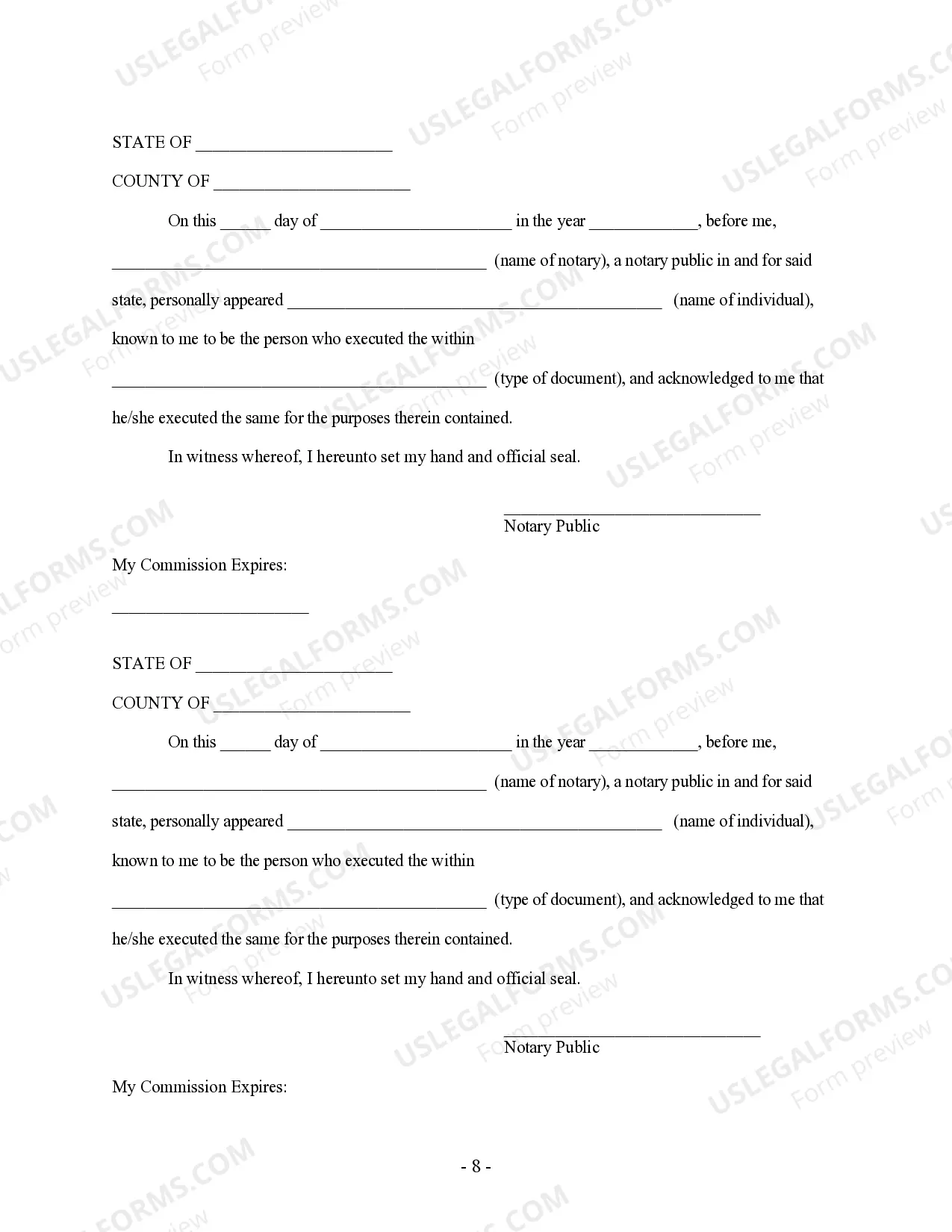 Preview Non-Marital Cohabitation Living Together Agreement