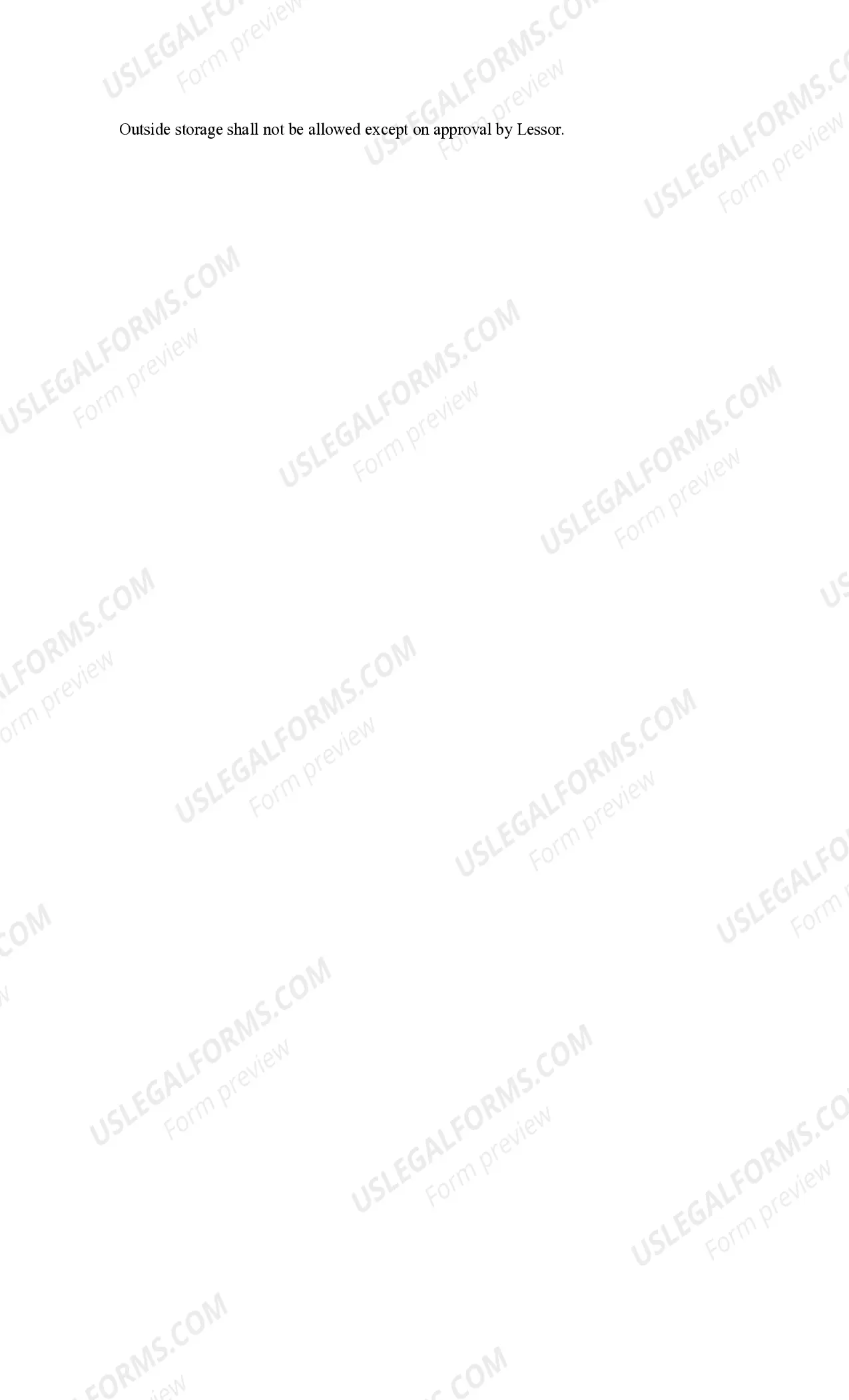 Preview Commercial Lease