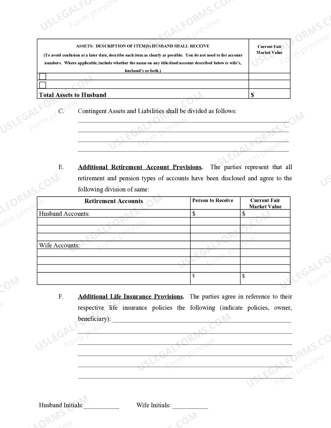 Preview Marital Domestic Separation and Property Settlement Agreement Adult Children Parties May have Joint Property or Debts effective Immediately