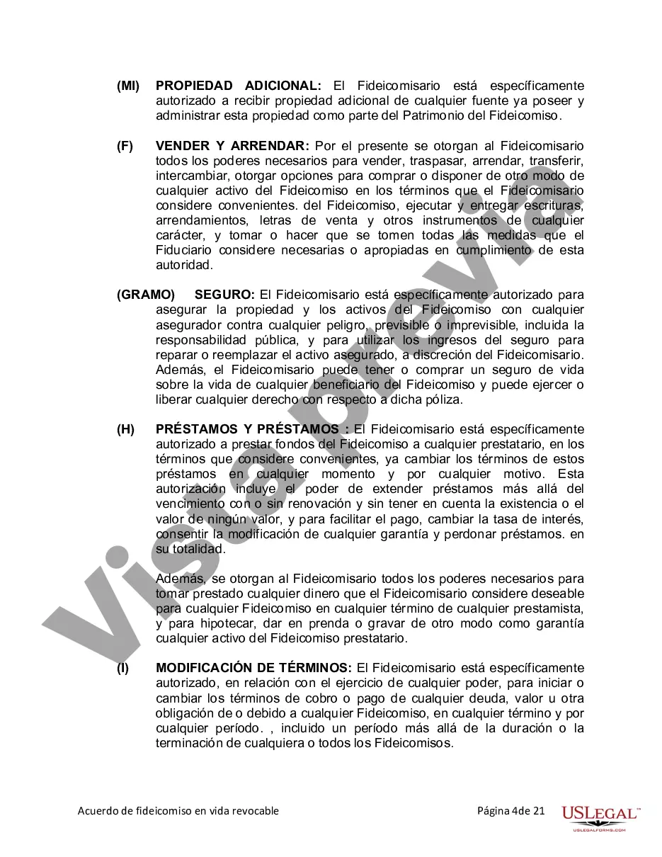 Preview Fideicomiso en vida para esposo y esposa con hijos menores o adultos