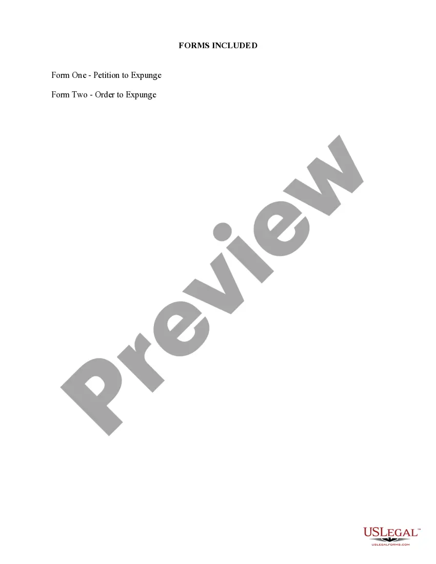 Preview Missouri Expungement Package