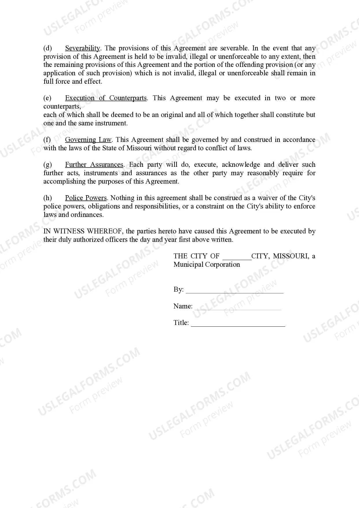 Preview Receivership Dismissal Agreement