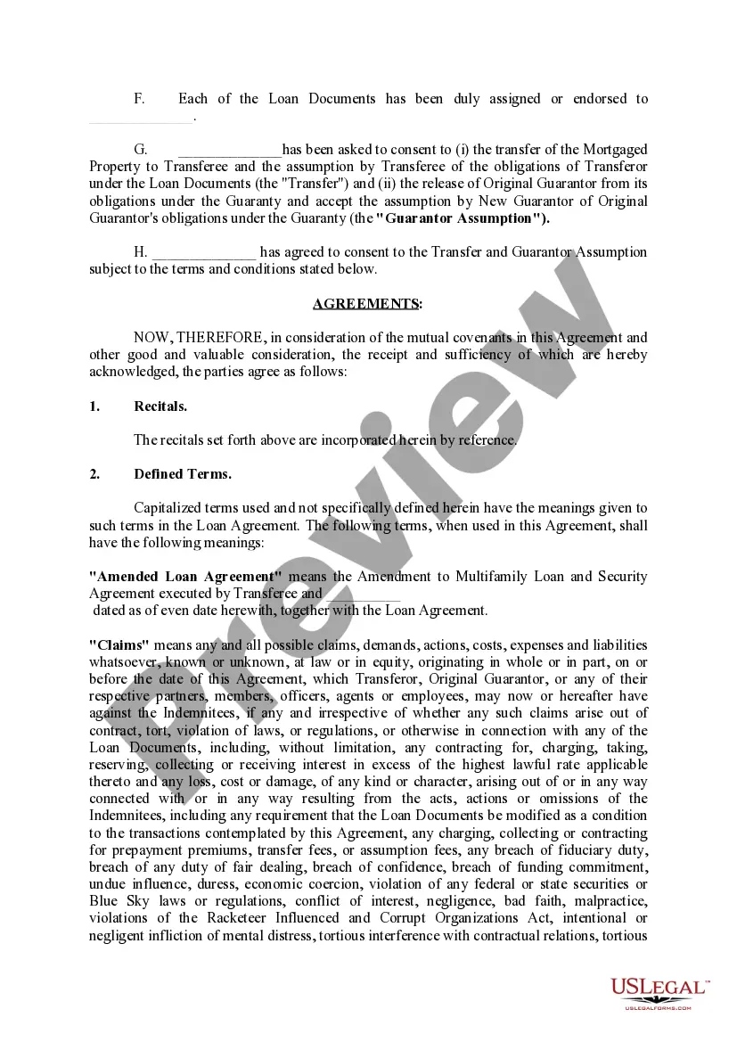 Preview Special Joint Tenancy Warranty