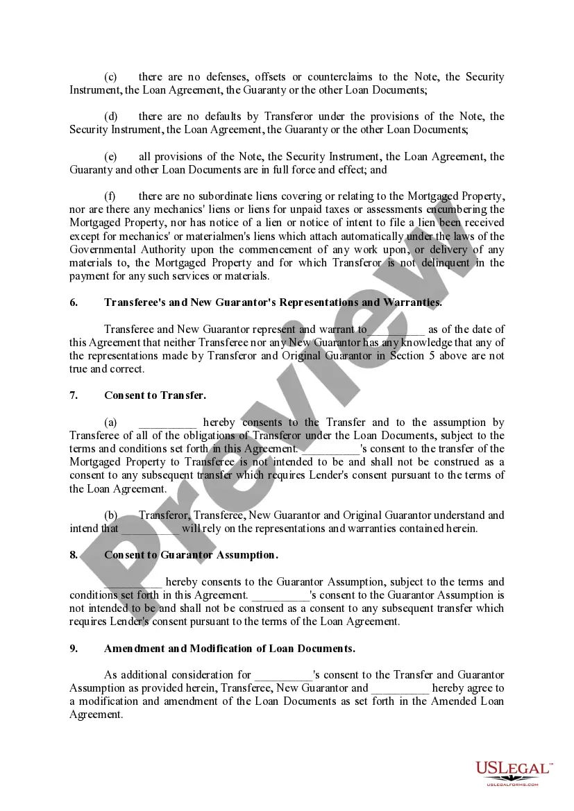 Preview Special Joint Tenancy Warranty