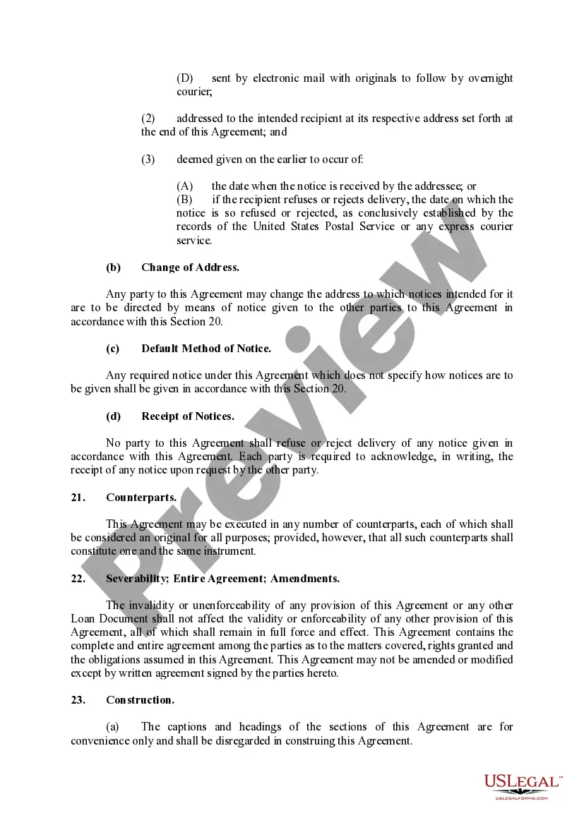 Preview Special Joint Tenancy Warranty