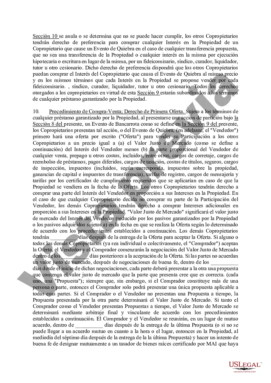 Preview Acuerdo de copropietarios