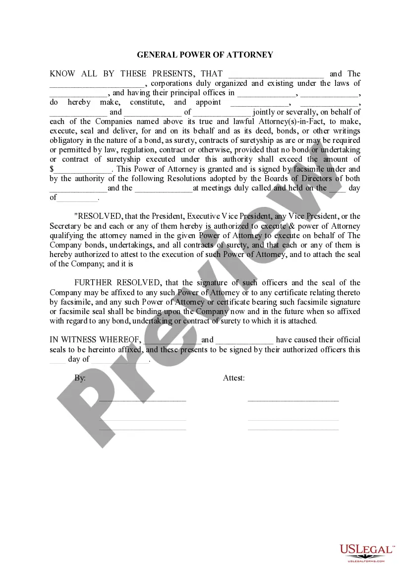 Preview Performance Bond and Payment Bond