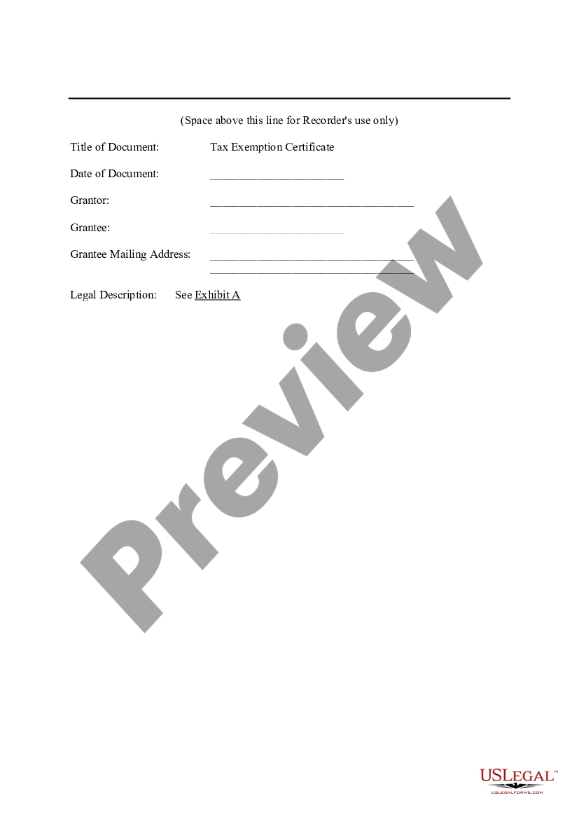 Missouri Tax Exemption Certificate Tax Exemption Certificate Us Legal Forms 6410