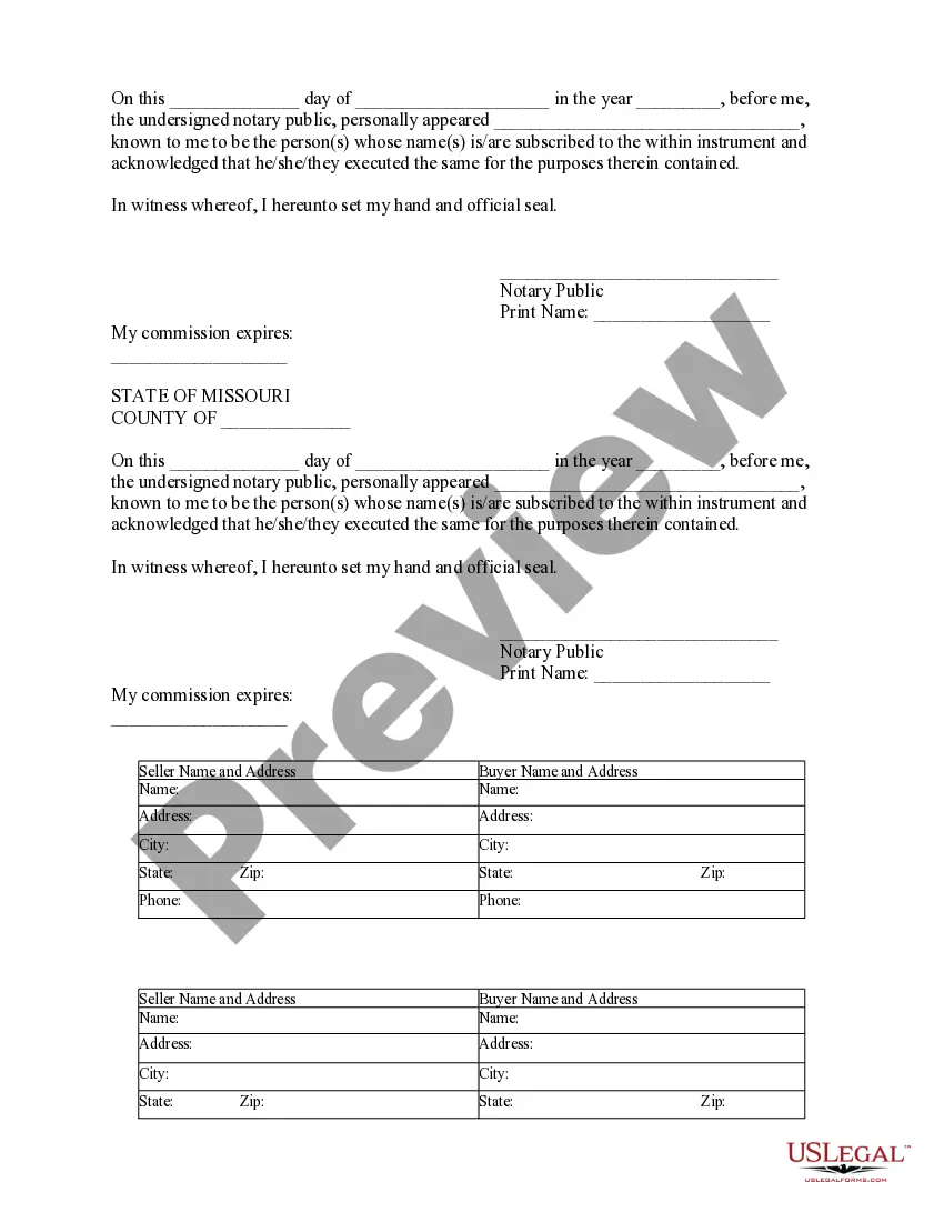 Preview Notice of Option for Recording