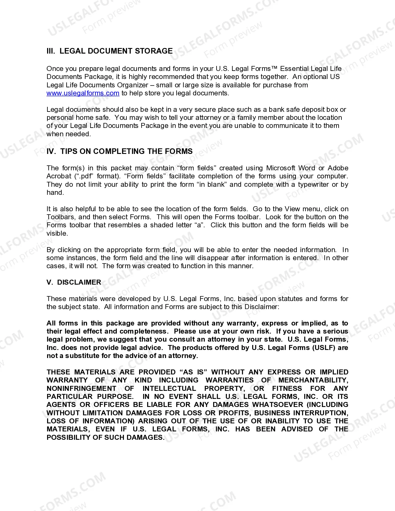 Preview Missouri Essential Legal Life Documents for New Parents