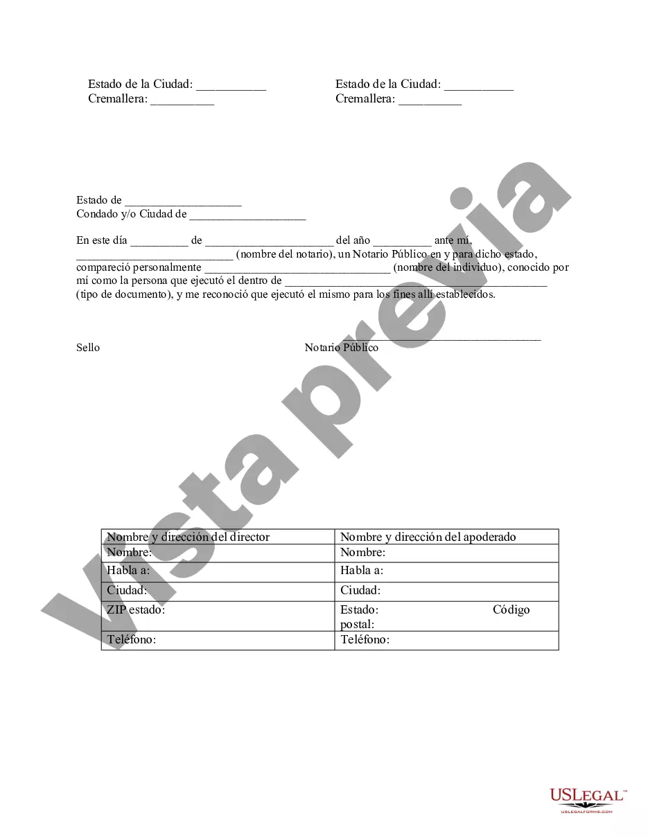 Preview Poder notarial limitado en el que se especifican poderes con ejemplos de poderes incluidos