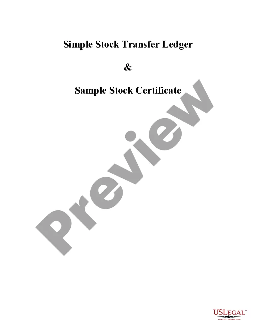 Preview Sample Corporate Records for a Missouri Professional Corporation