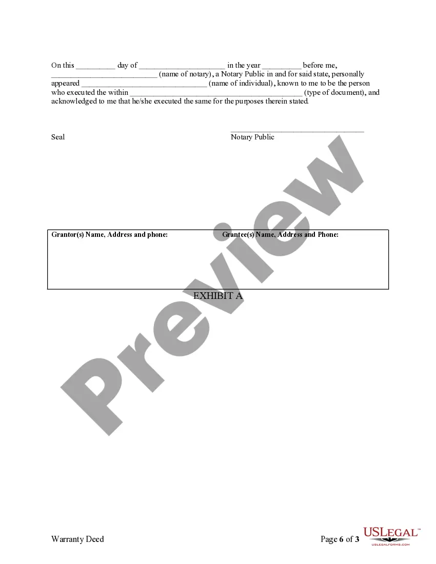 Get Warranty Deed for Separate or Joint Property to Joint Tenancy Preview Warranty Deed for Separate or Joint Property to Joint Tenancy