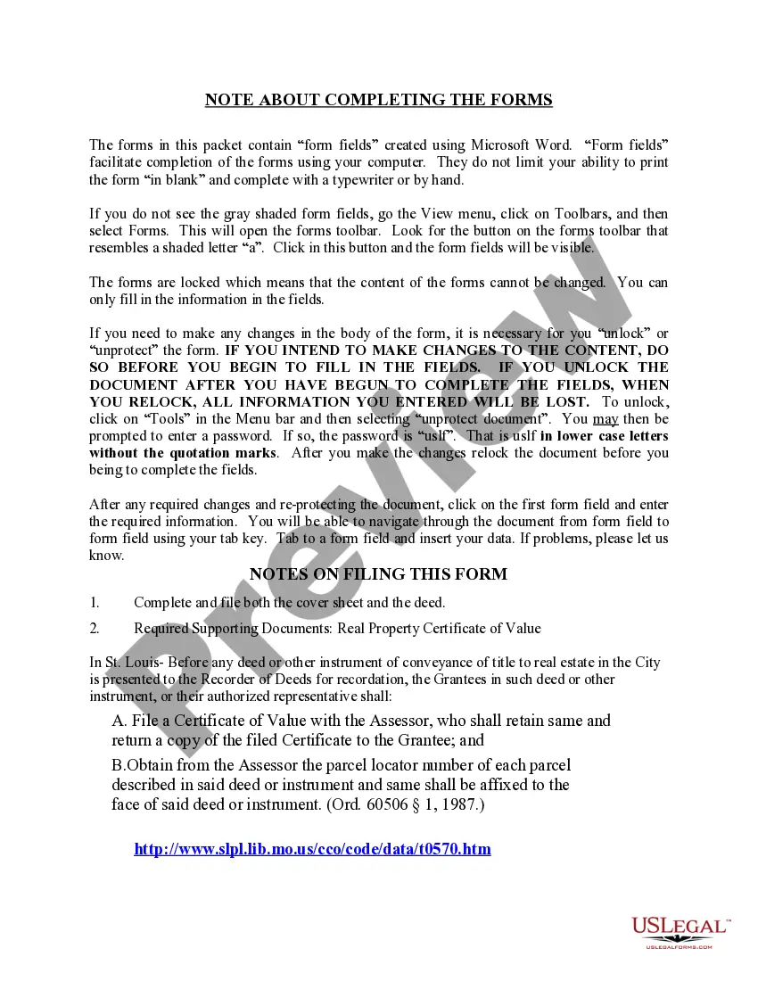 Preview Warranty Deed for Co-Trustees to Husband and Wife as Tenants in Common