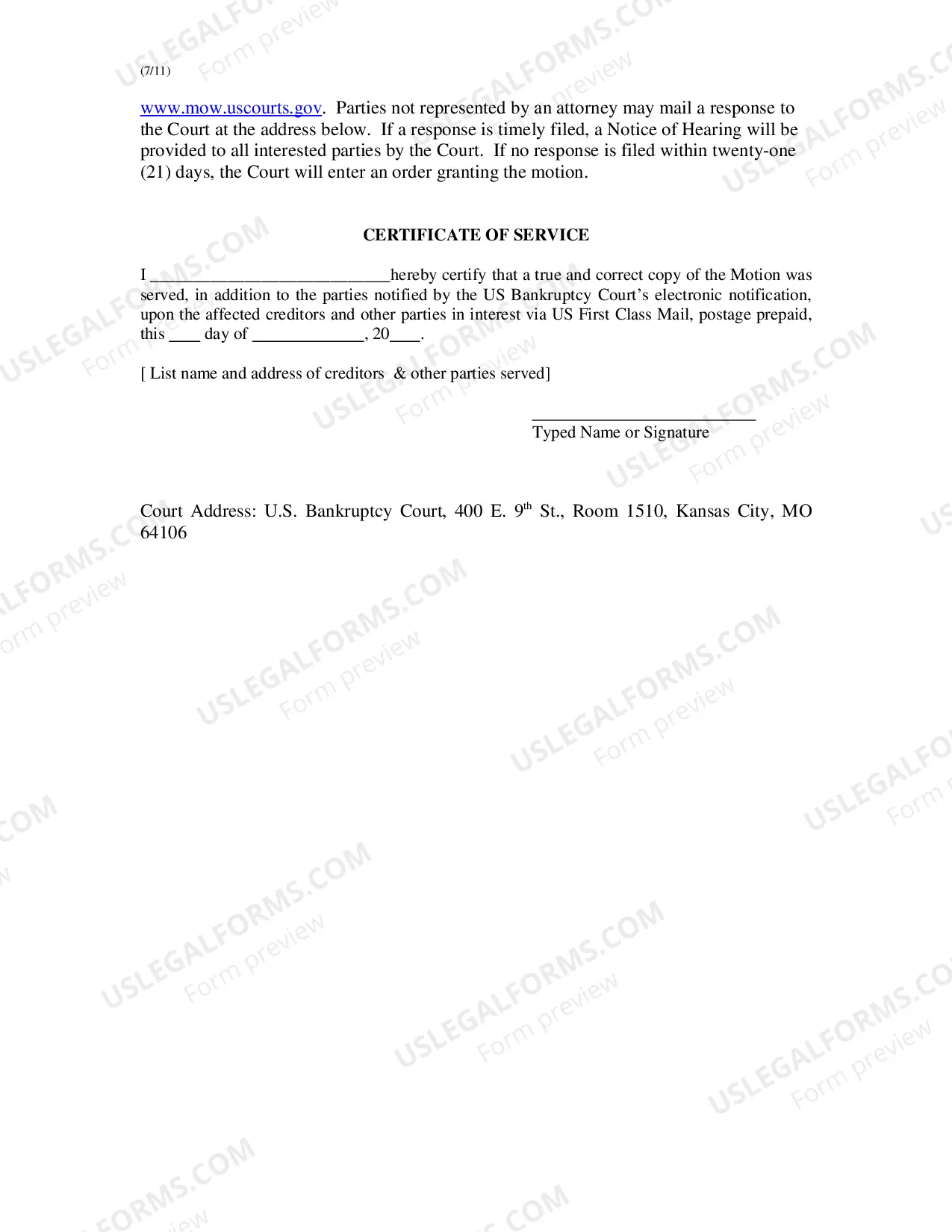 Preview Motion To Incur Additional Indebtedness