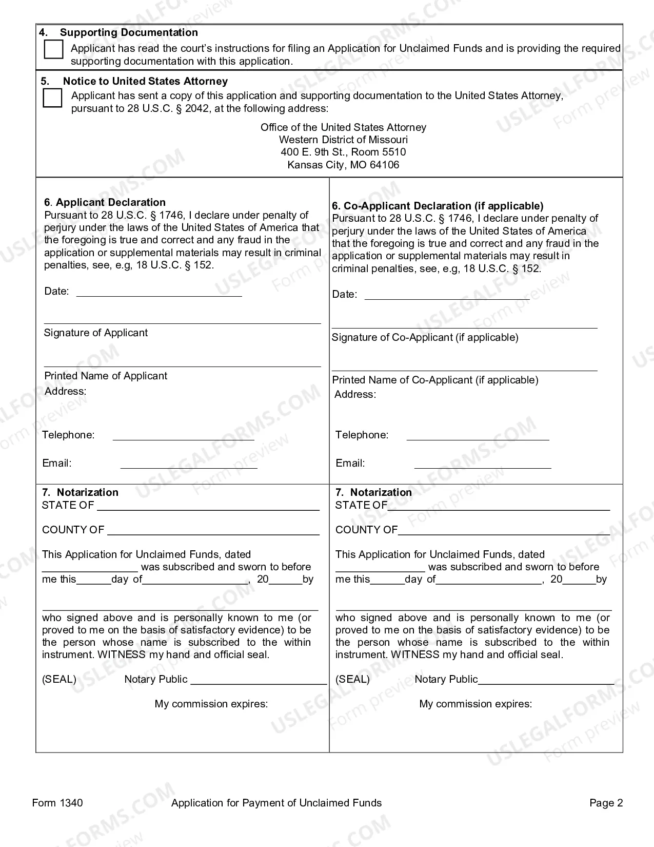 Preview Unclaimed Funds