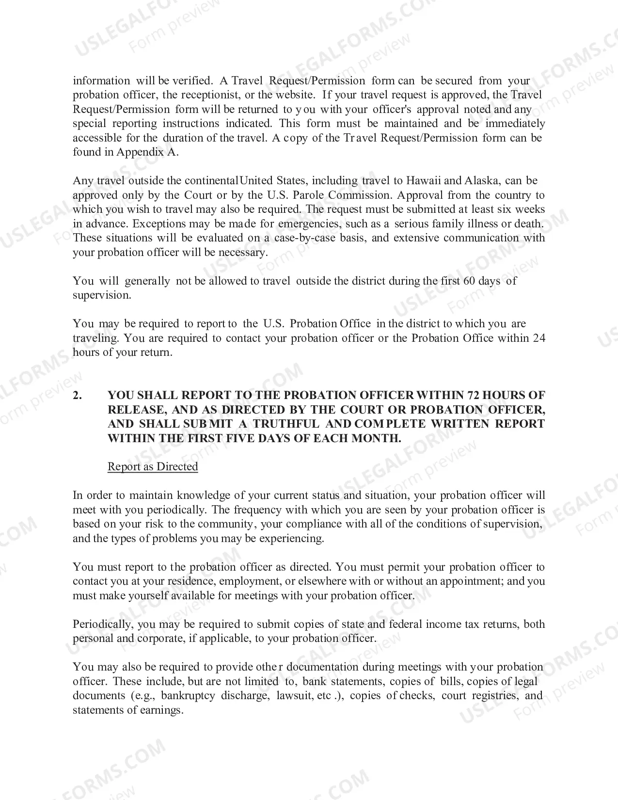 Preview Offender Orientation Handbook