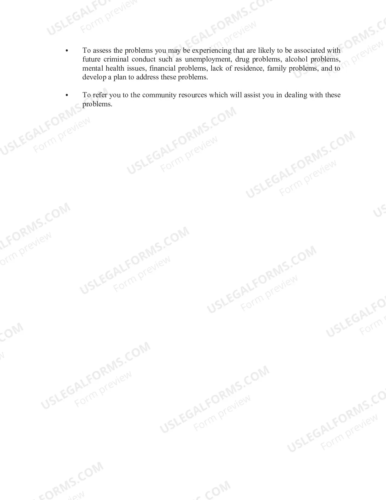 Preview Offender Orientation Handbook