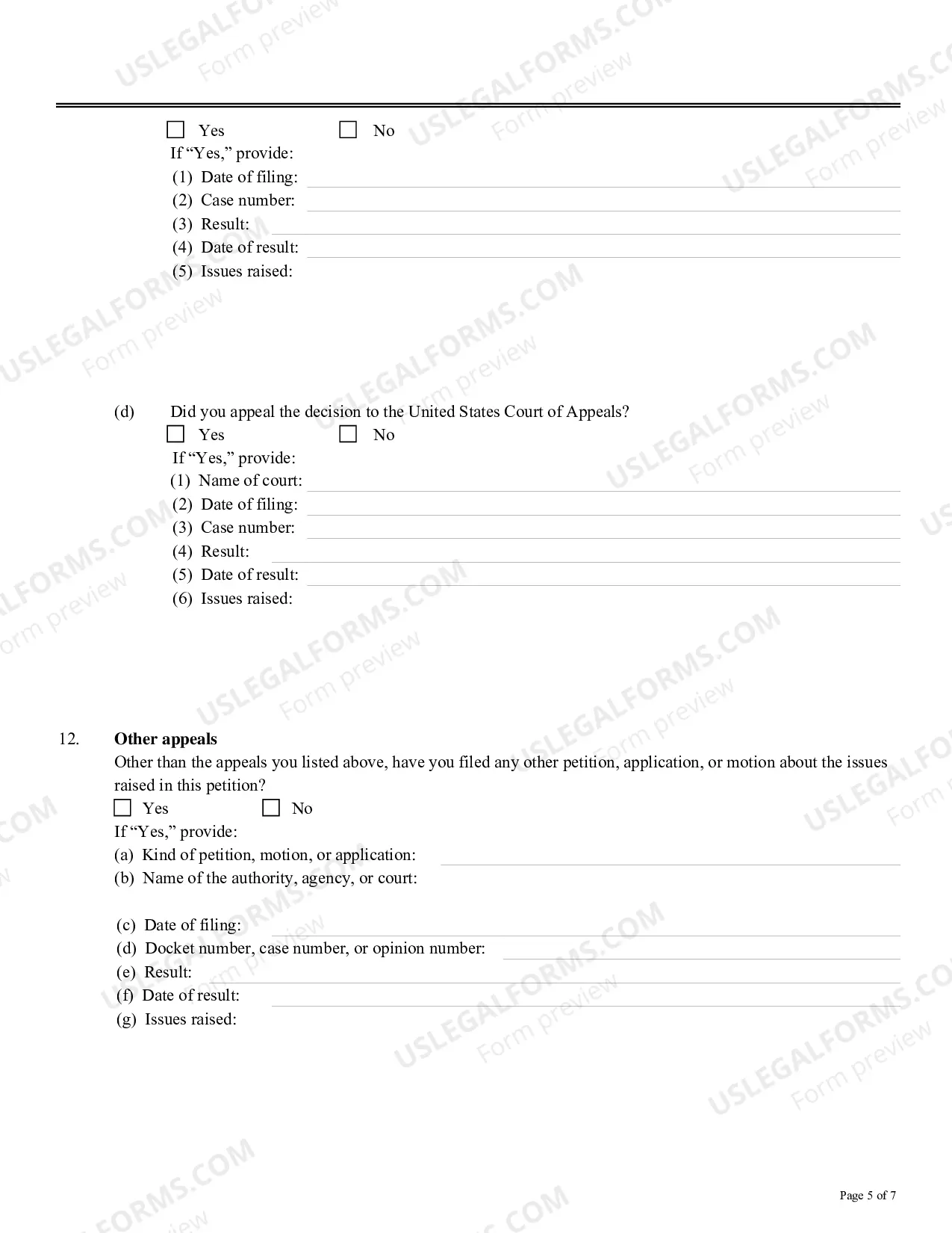 Preview 2241 Habeas Corpus Petition