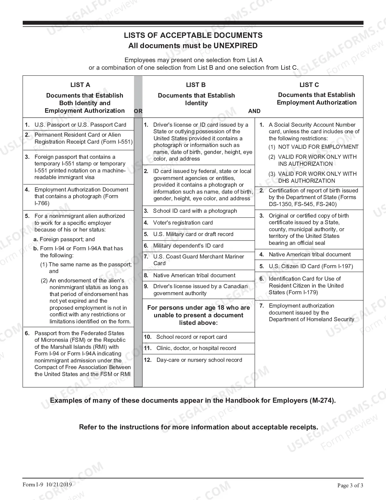 Preview Employment Eligibility Verification