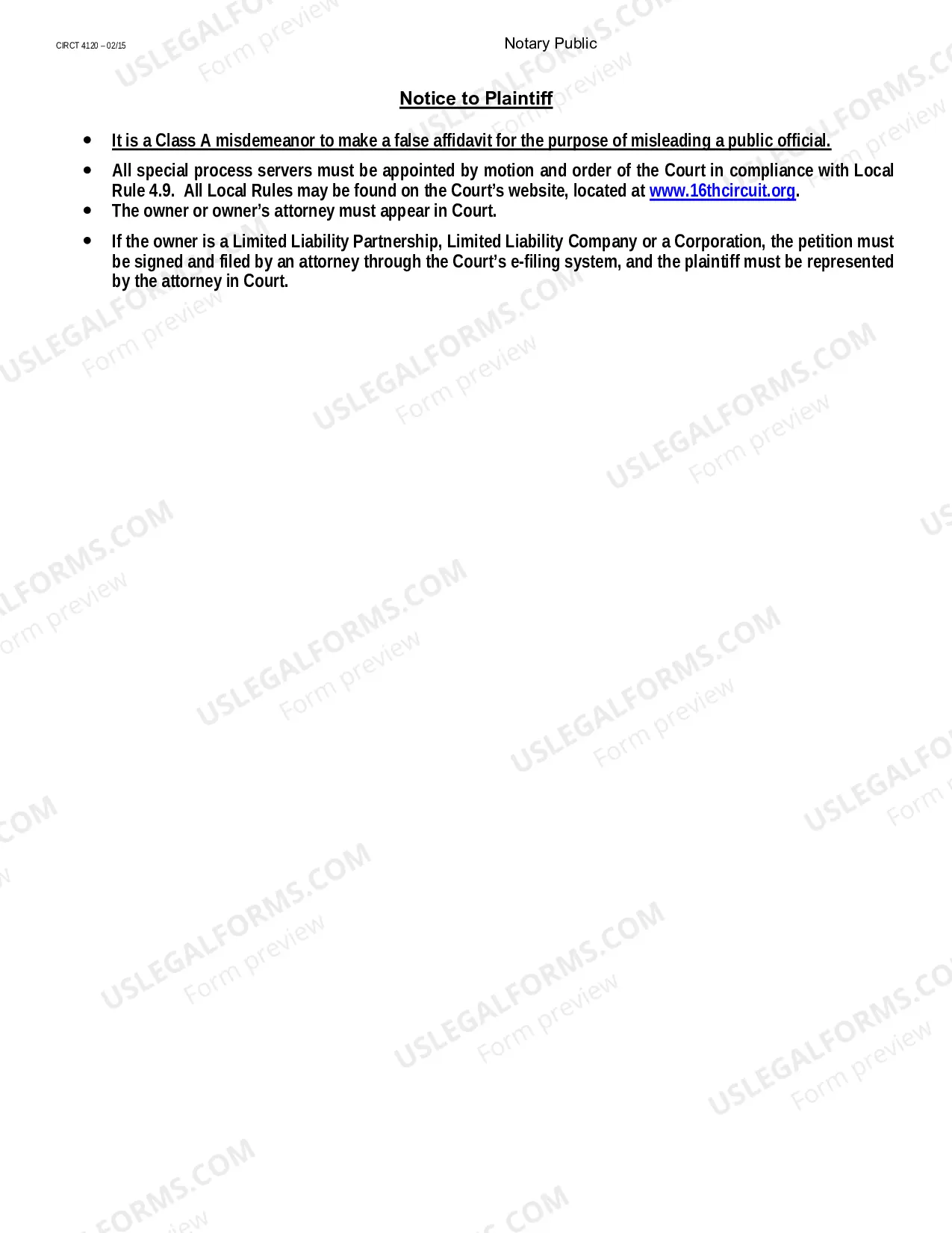 Preview Landlords Petition