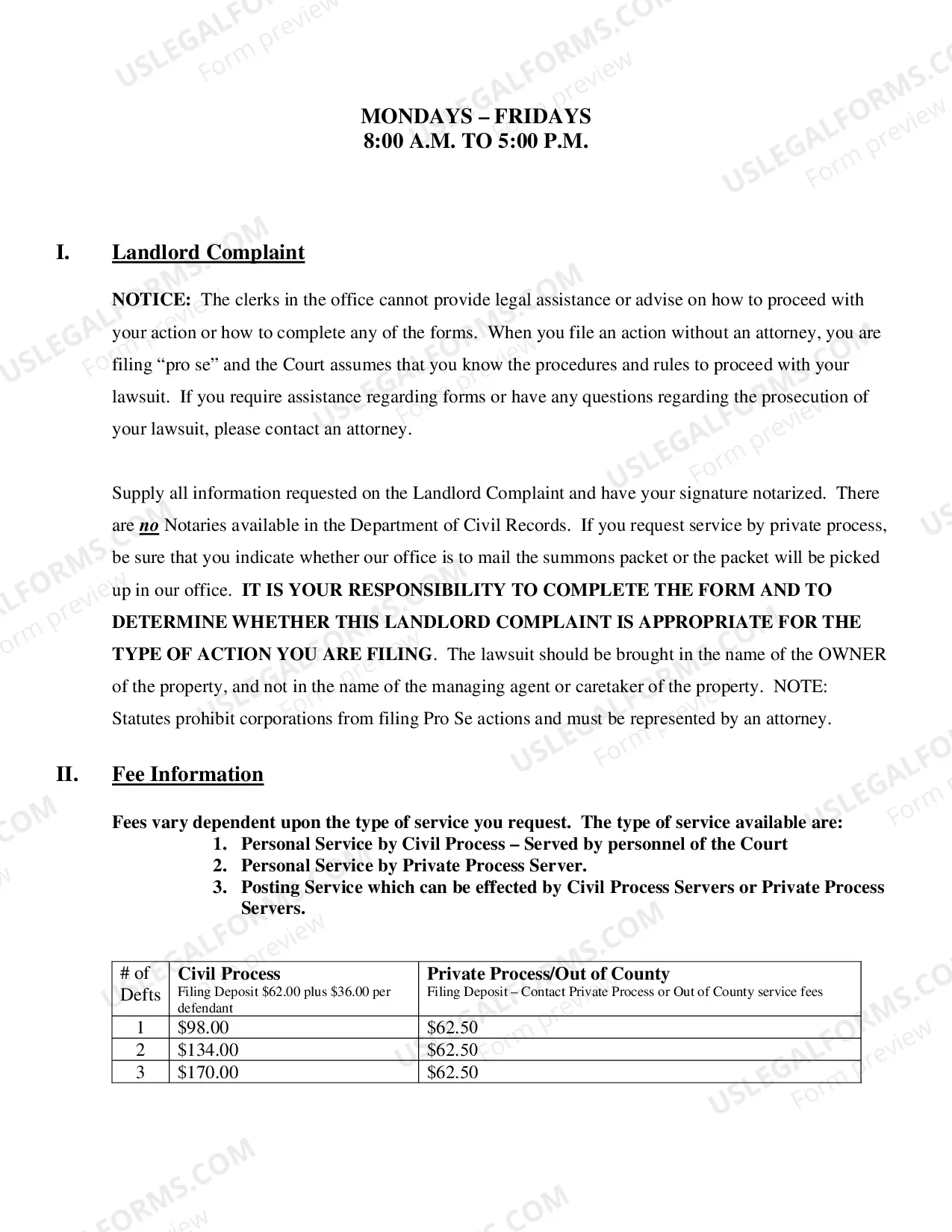 Preview Landlord Tenant Booklet