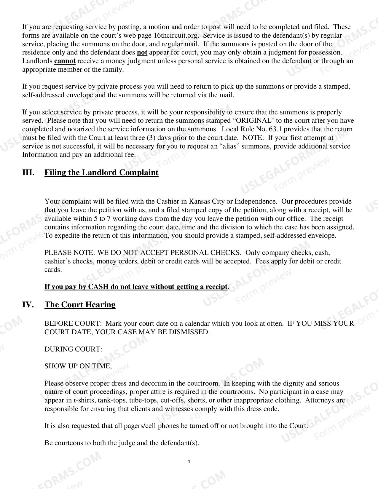 Preview Landlord Tenant Booklet