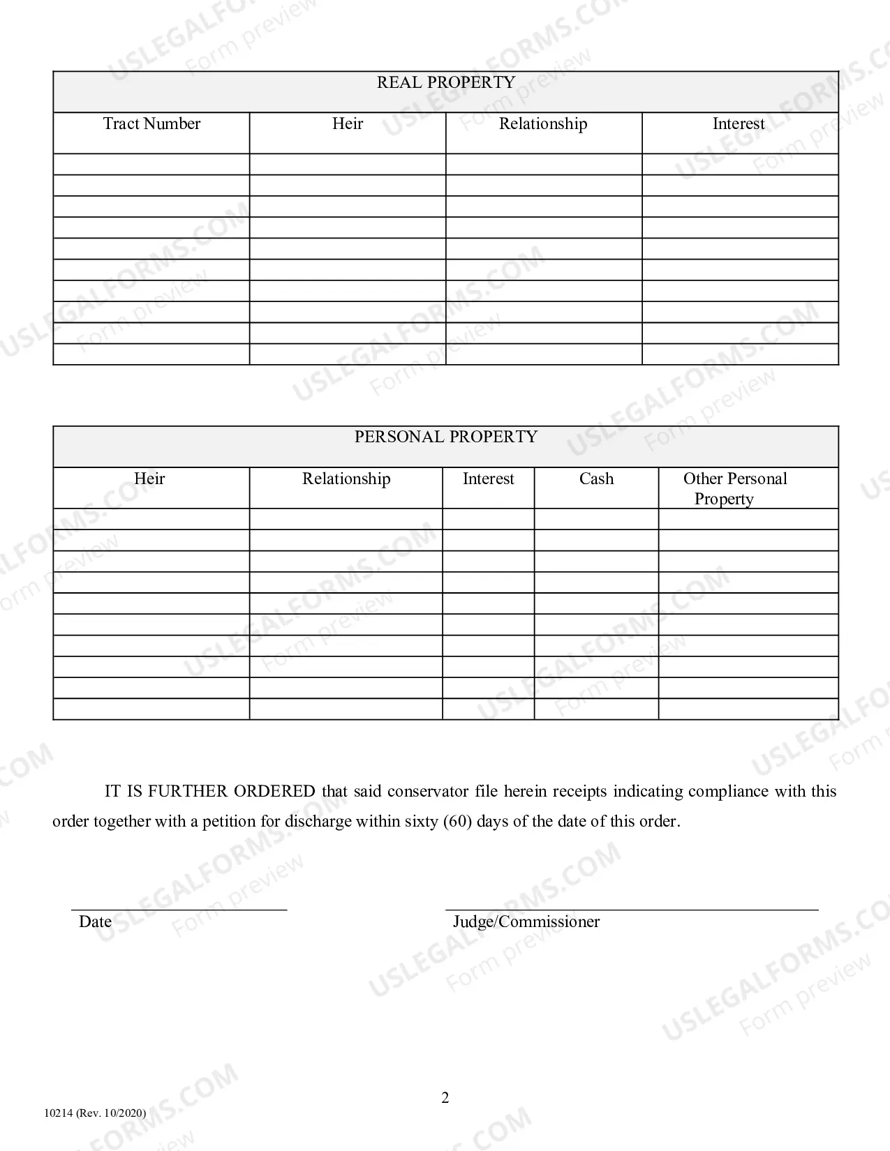 Preview Final Settlement Approved Finding and Decree of Heirship and Distribution