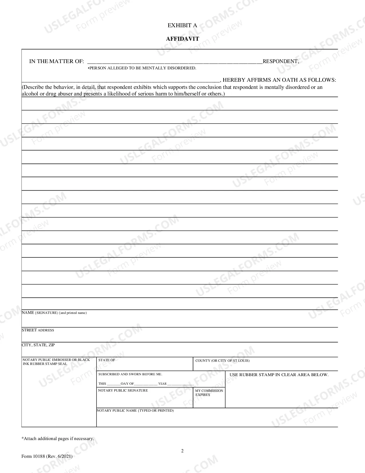 Preview Petitiion For Temporary Detention