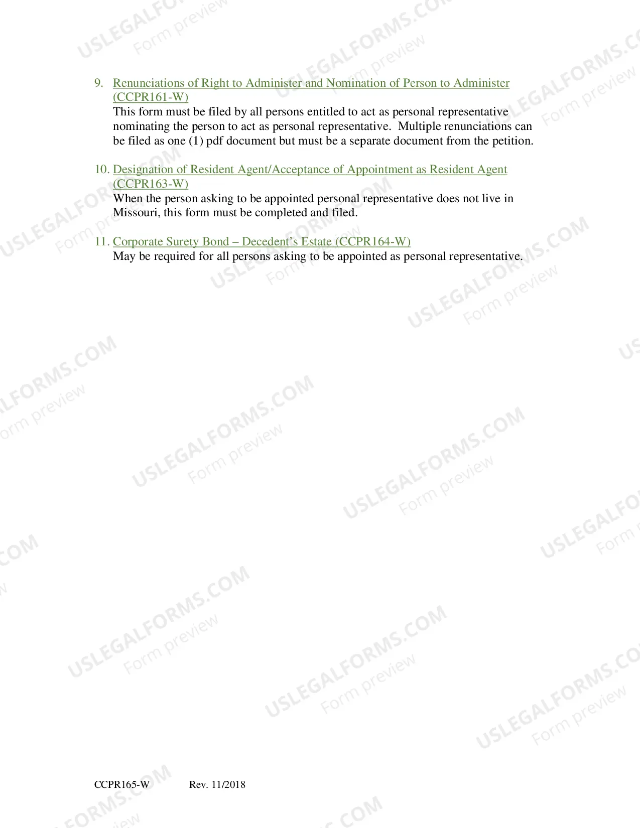Preview Petition For Letters of Administration, Cum Testamento Annexo (C.T.A.)