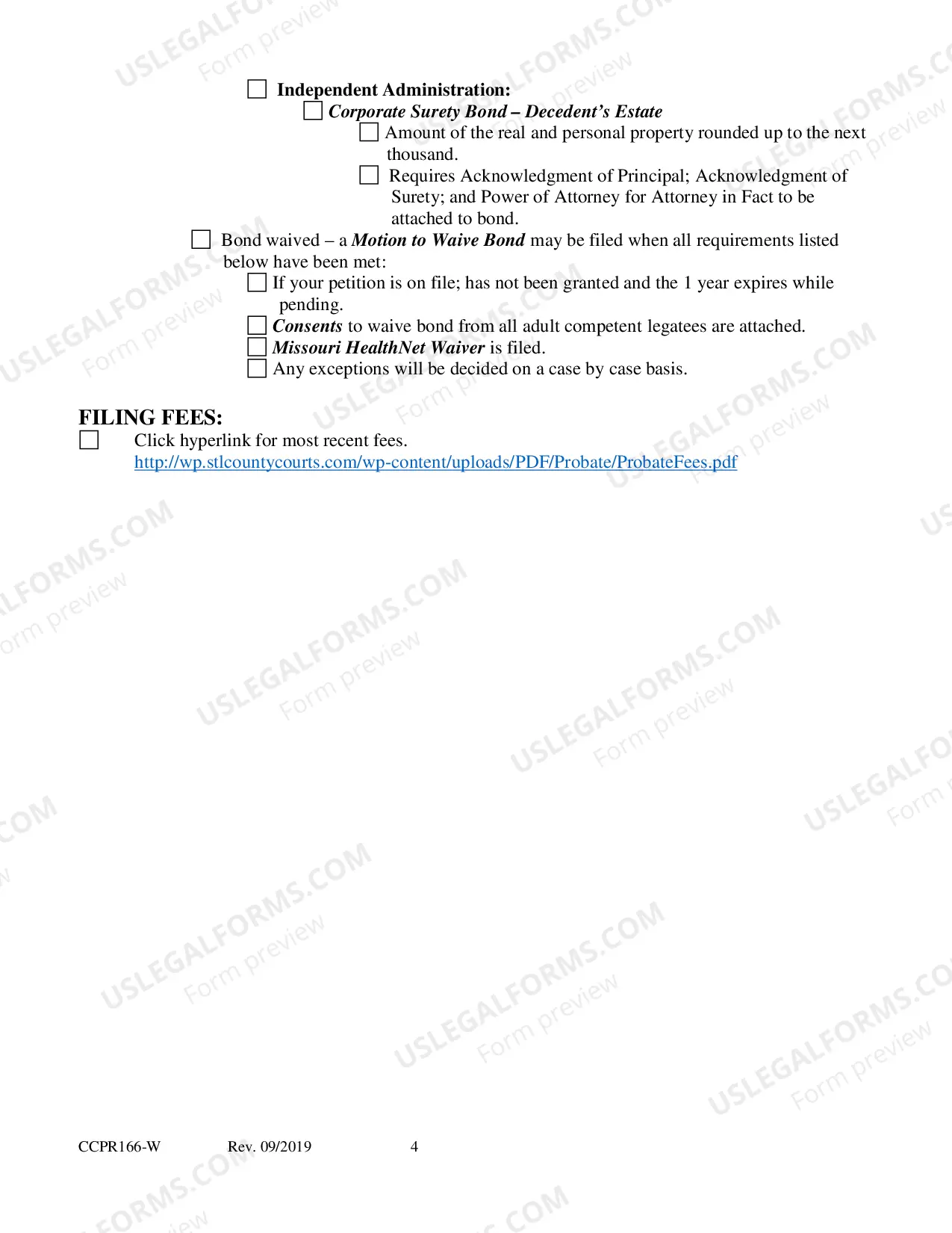 Preview Petition For Letters of Administration, Cum Testamento Annexo (C.T.A.)