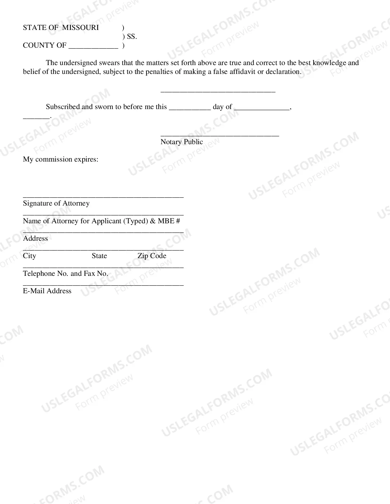 Preview Application For Probate of Will