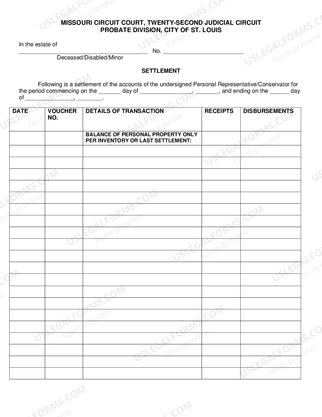 Preview Application For Probate of Will