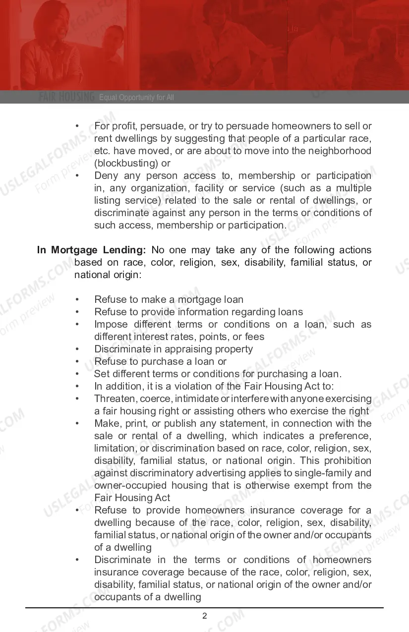 Preview Fair Housing-Equal Opportunity Brochure