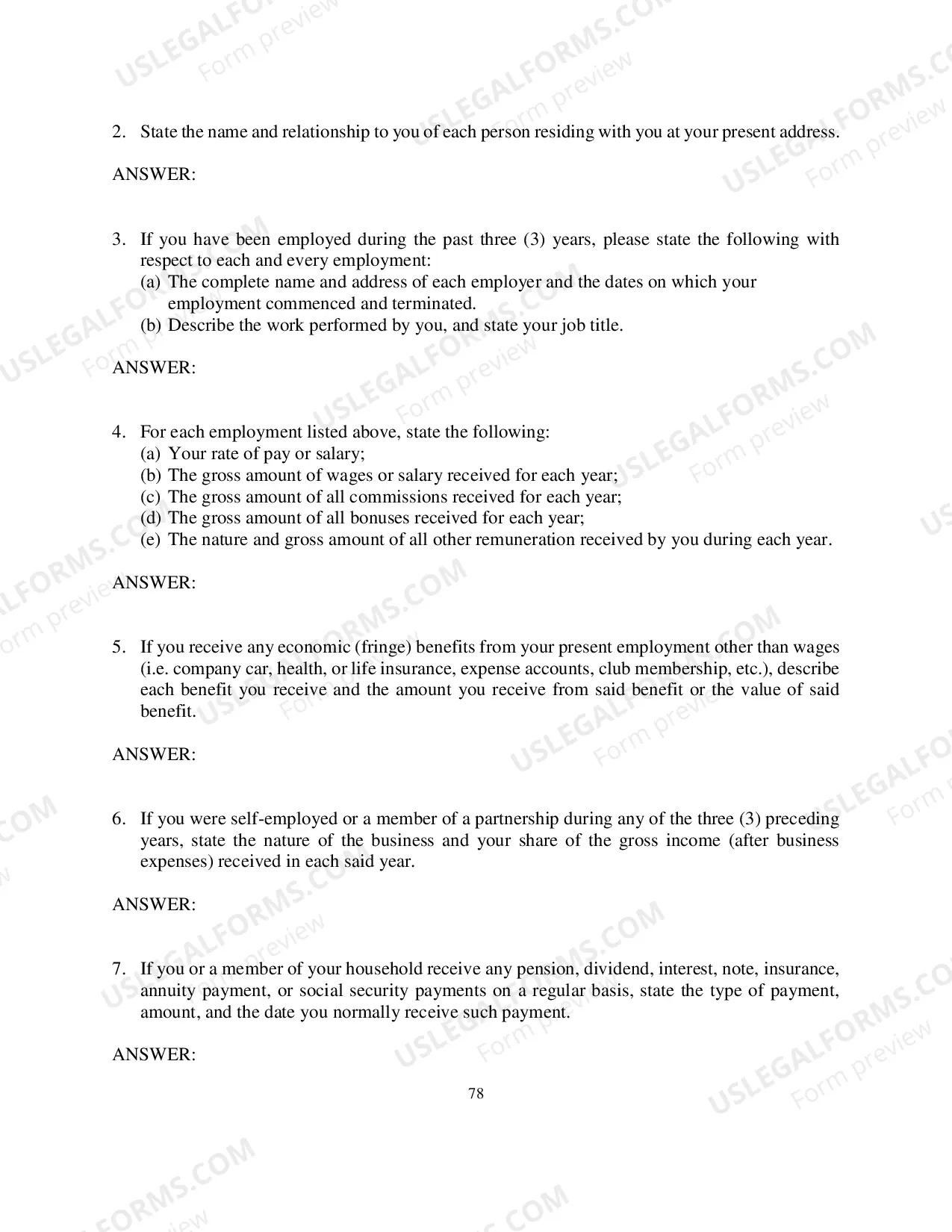Preview First Interrogatories (Dissolution)