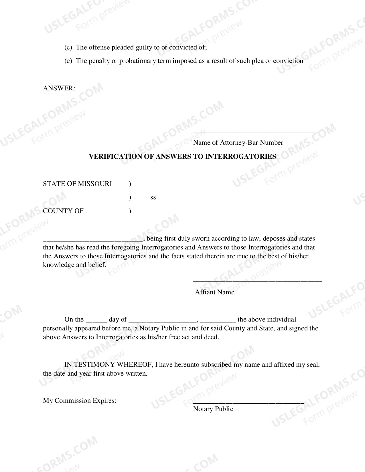Preview First Interrogatories in Paternity of Custody Actions