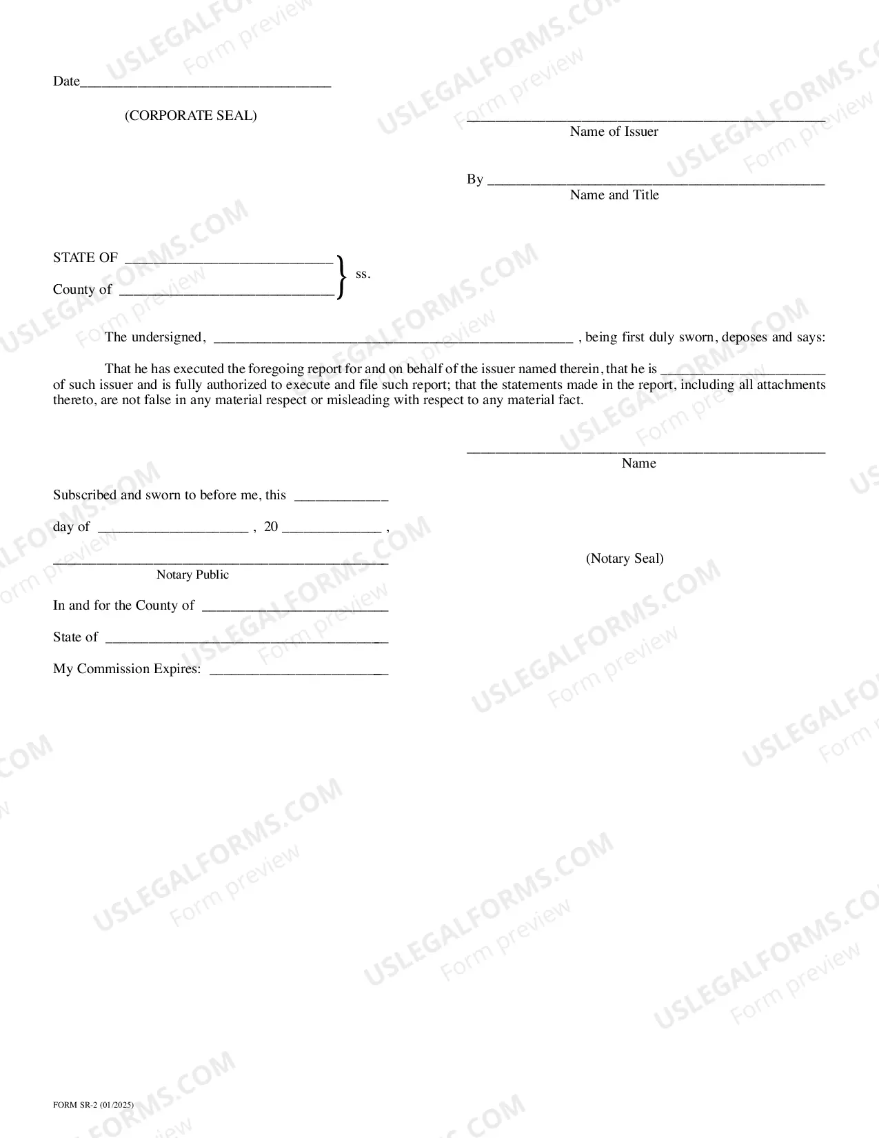 Preview Annual Report For Renewal of Registration of Securities