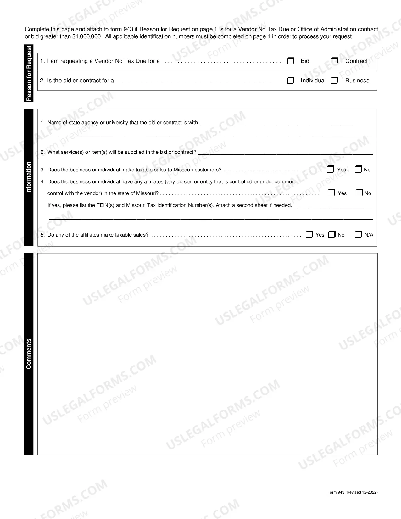 Preview Application For Certificate of Withdrawal of A Foreign Nonprofit Corporation
