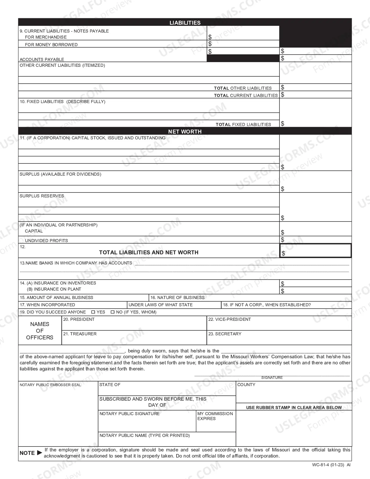 Preview Application For Authority To Self Insure