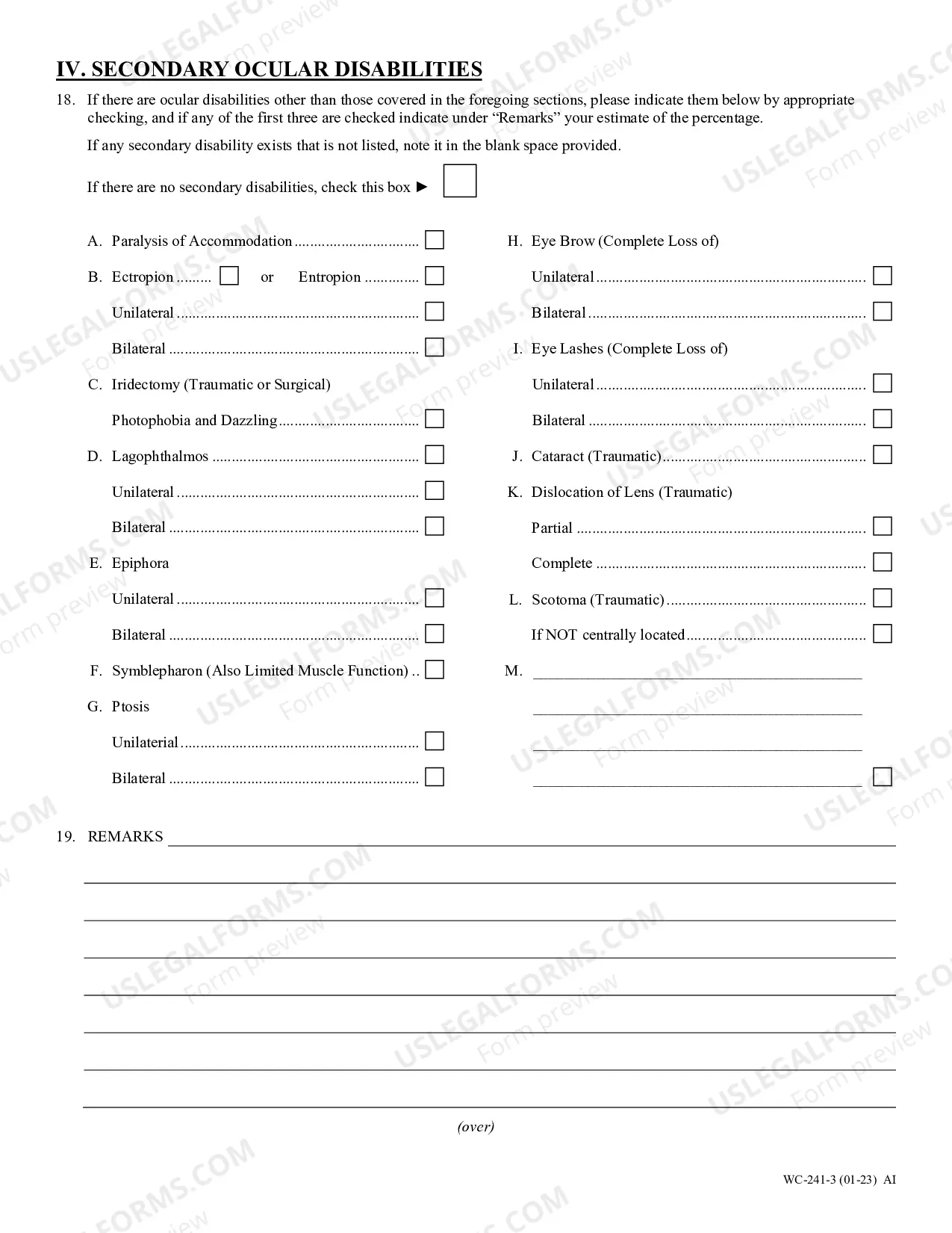 Preview Physicians Report On Eye Injuries
