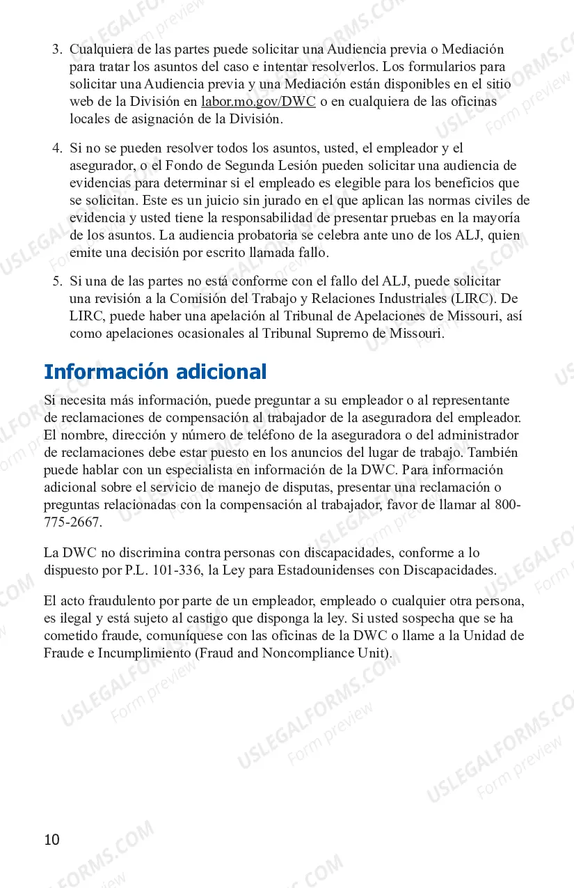 Preview Datos para Trabajadores Lesionados