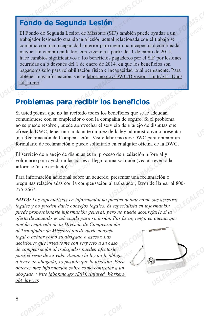 Preview Datos para Trabajadores Lesionados