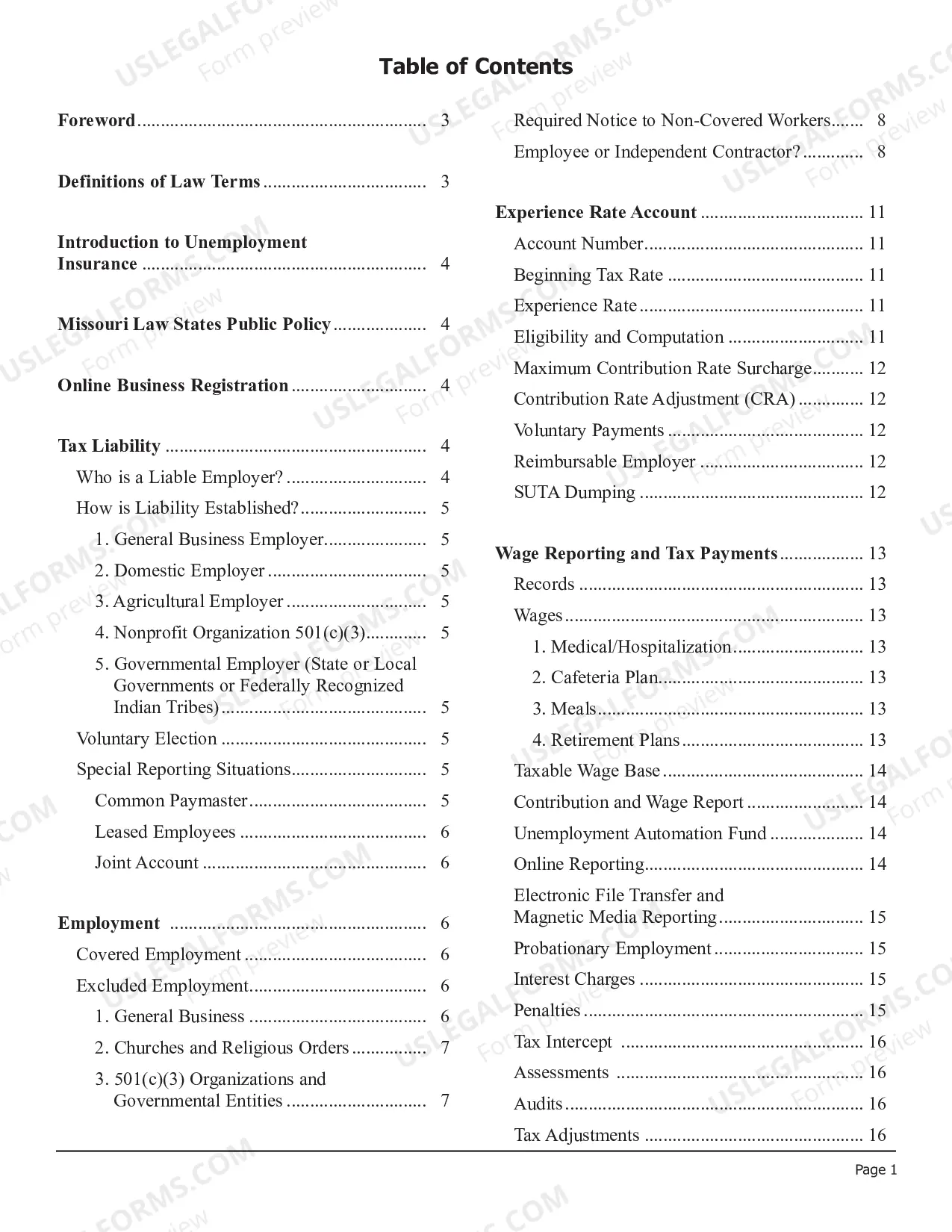 Preview Employers' Rights and Responsibilities