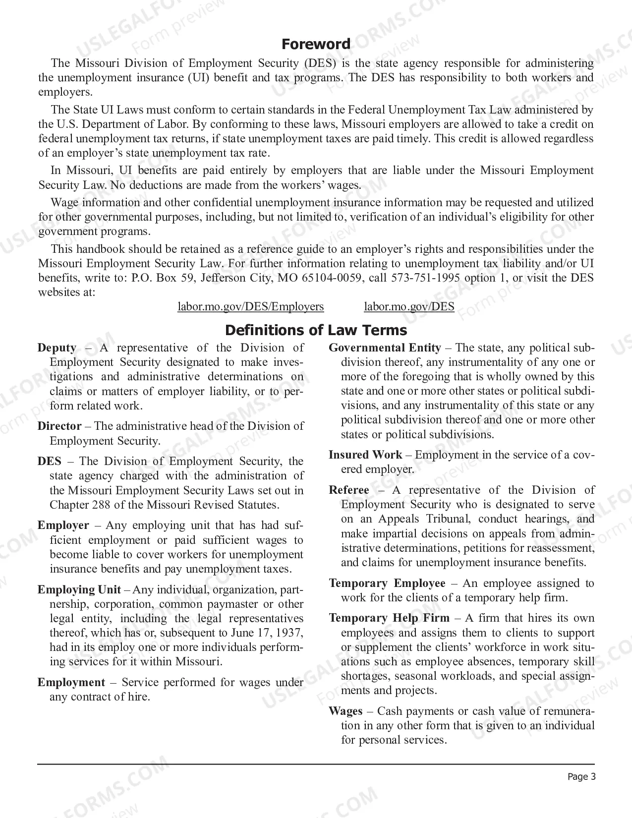 Preview Employers' Rights and Responsibilities