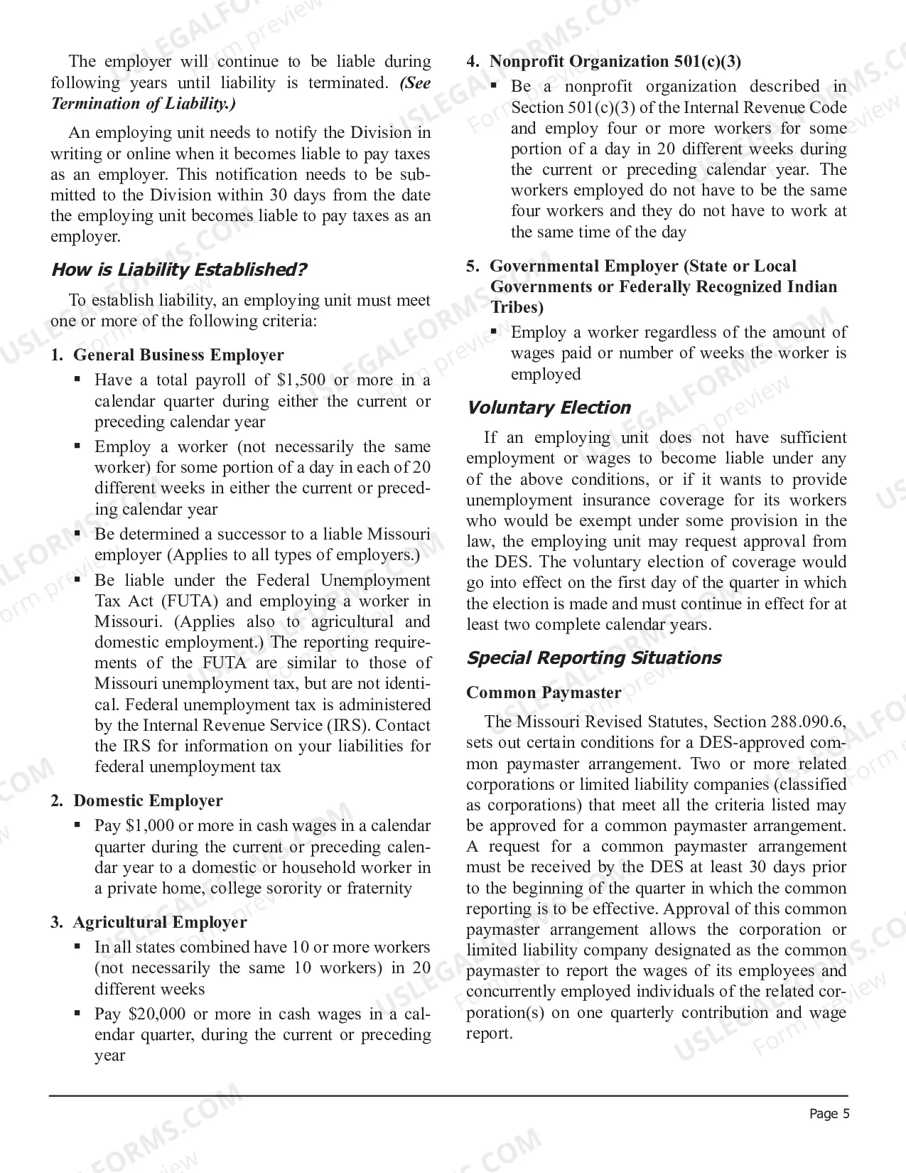 Preview Employers' Rights and Responsibilities