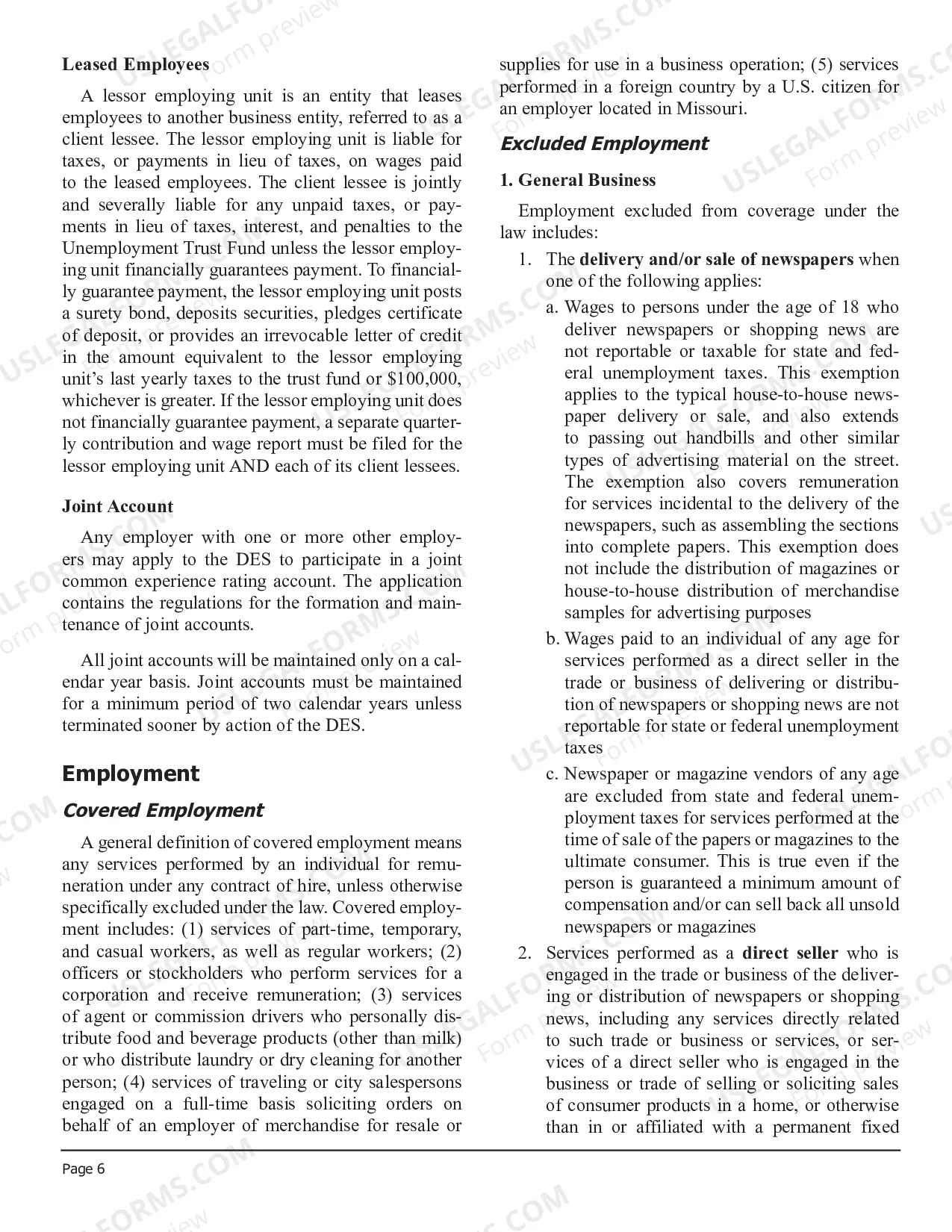 Preview Employers' Rights and Responsibilities