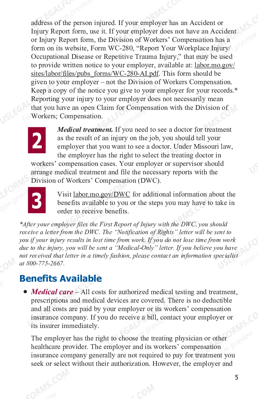 Preview Facts For Injured Workers